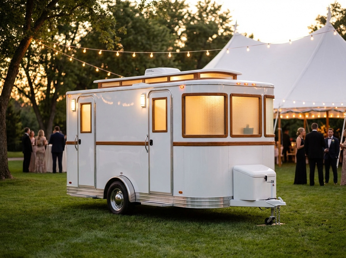 Luxury Restroom Trailer Rental